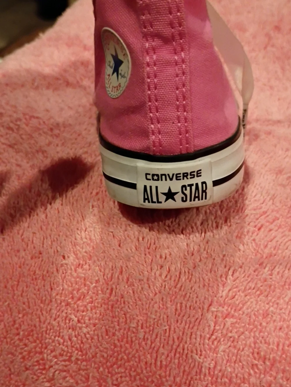 Converse Infants Pink High-Top All Star Sneakers